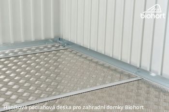 Hliníková podlahová deska - Biohort
