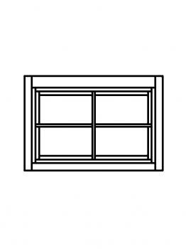 Dřevěné okno Linde 90x56 cm, větračka